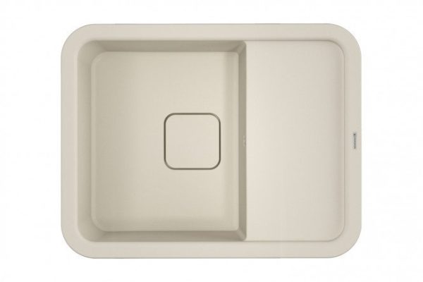 Inset sink with wing OMOIKIRI Tasogare 65-PA 4993481, pastille 65x51x19 cm