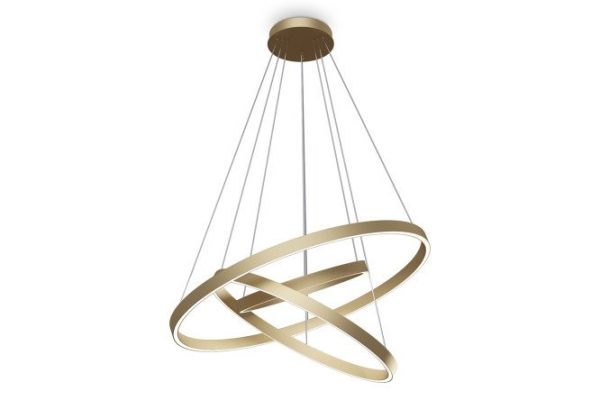 LED pendant lamp MAYTONI DECORATIVE LIGHTING Modern Rim 18 sq.m., LED, 80 cm
