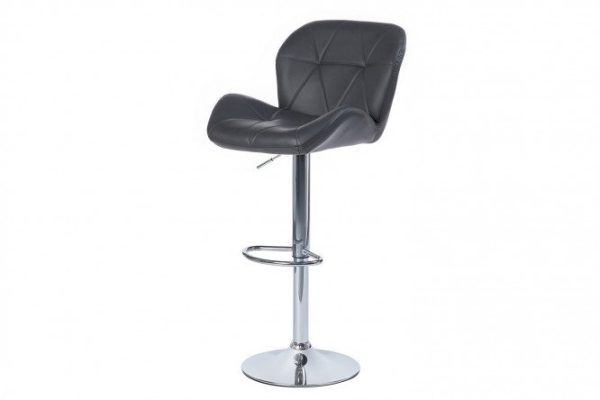 315b38623a97a1bb215dd06ac854e5b6.jpg Bar stool Boston 63x88x53 cm, gray, chrome