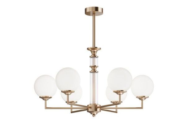 Chandelier FREYA Modern Bolas 30 sq.m., 65x61x65 cm, E27