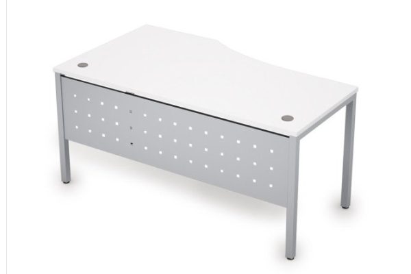 Curvilinear table right Avance 160x75x90 cm