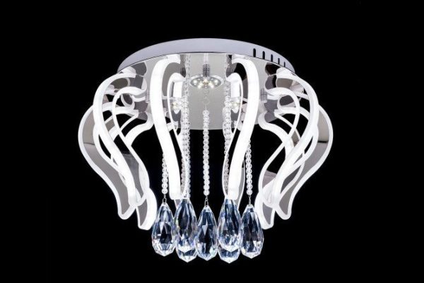 Chandelier Eletto Crown 28 sq.m., LED, 43 cm