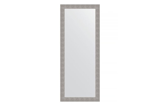 Floor mirror in a baguette frame EVOFORM BY 6009 embossed silver 81x201 cm
