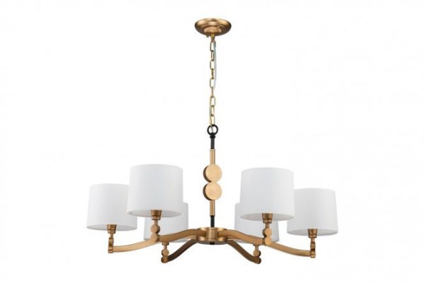 Hanging chandelier FAVOURITE Roshe 12 sq.m., 80x140x80 cm, E14