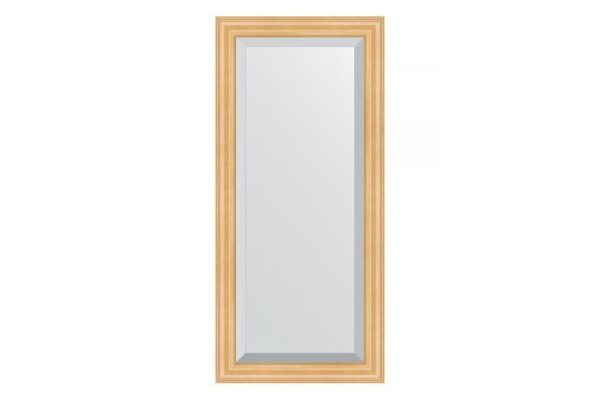 Wall mirror with bevel in a baguette frame EVOFORM pine 56x141 cm