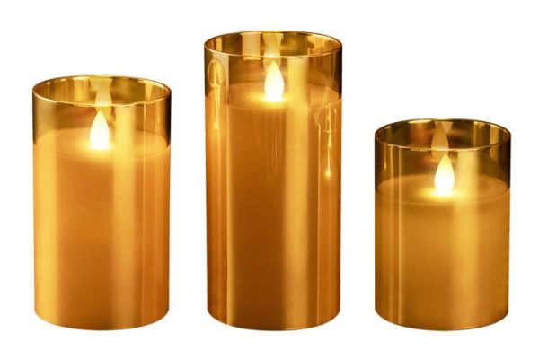 Set of decorative LED lamps FAZA LED candles