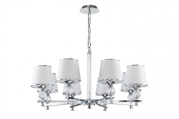 Hanging chandelier FAVOURITE Aureola 16 sq.m., 84x148x84 cm, E14
