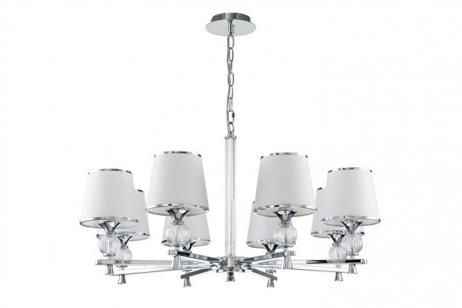 Hanging chandelier FAVOURITE Aureola 16 sq.m., 84x148x84 cm, E14