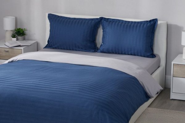 Bed linen set ESTUDI BLANCO Agustin Satin 145x215 cm, 1.5 sleeping