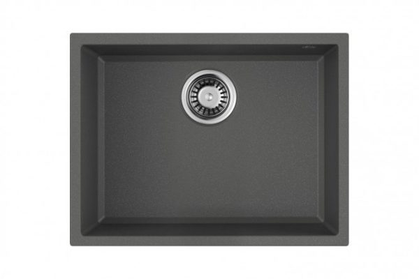 Inset sink OMOIKIRI Tedori 54-U-PL 4993995, platinum 55x42x20 cm