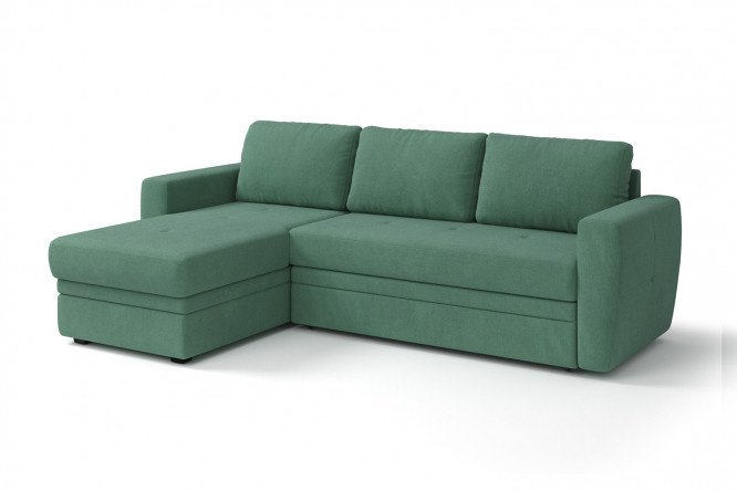 Corner sofa bed Lucky with left corner