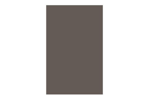 Facade of Demi cabinet-case for microwave 59.6x92.2 cm, matte taupe color