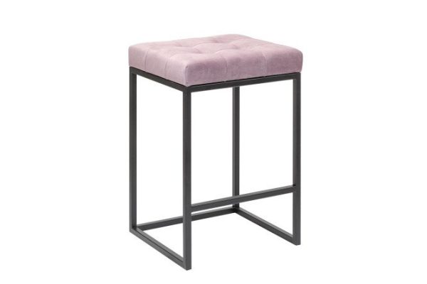 350mwv6060fmdize7a9ouulxxocokjwc.jpg Half-bar chair GW-SOHO-B-DP 38x66x42 cm, color black, dusty pink