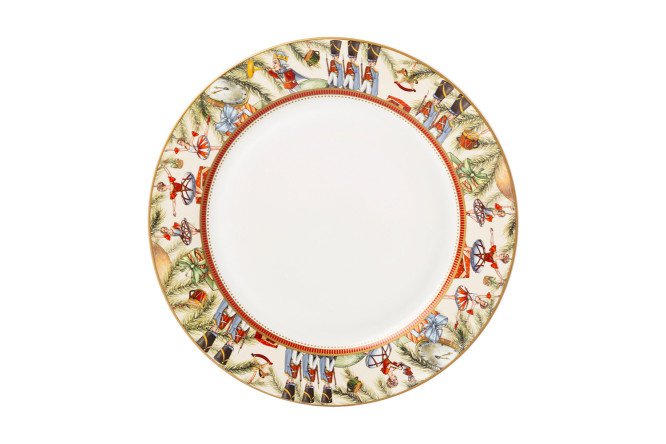 Dinner plate Nutcracker Porcelain, 27 cm