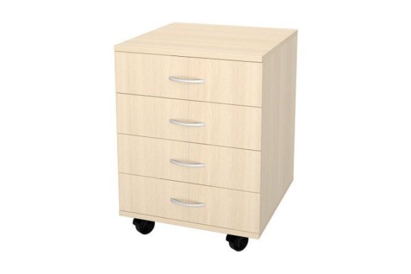 Roll-out cabinet with 4 drawers TB4DMR 45x53x45 cm