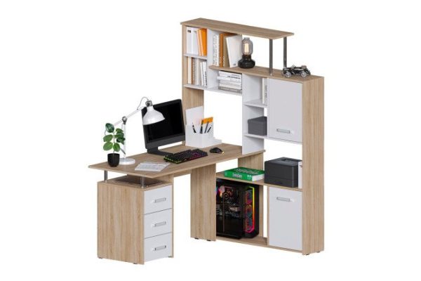 Computer desk KS-15SB right