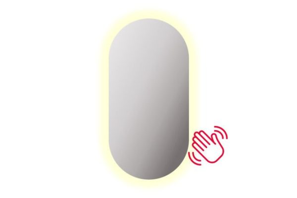 Mirror with LED lighting ALIAS Olympia o1005032 50x100x2 cm