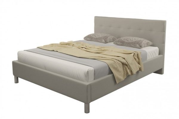Bed with lifting mechanism Quito color gray