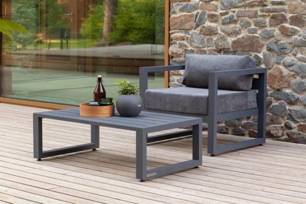Garden furniture set Capri color gray