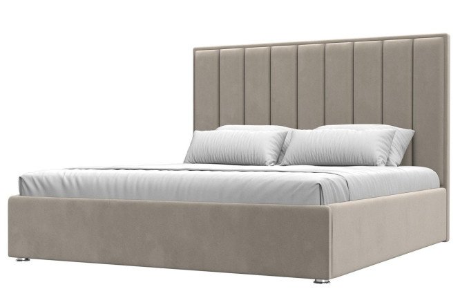 Bed with lifting mechanism Aphrodite color beige 180x200 cm