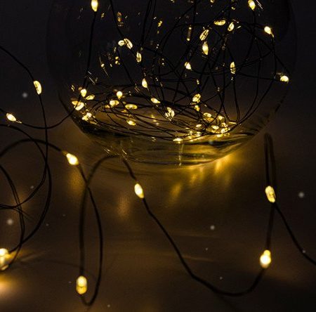 Electric garland FAZA DC-G06-120 Y 12.1 m