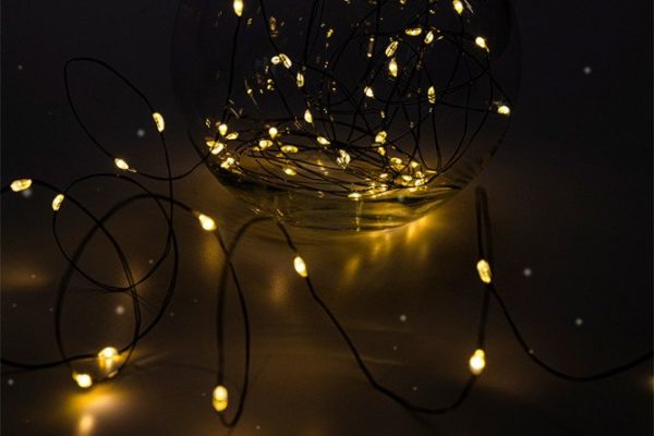 Electric garland FAZA DC-G06-120 Y 12.1 m