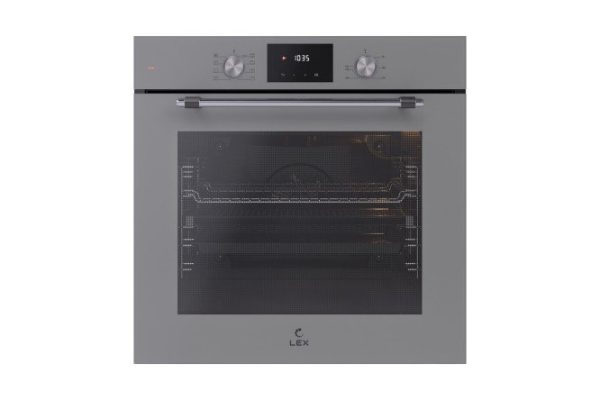 Electric oven LEX EDP 680 GR MAX, gray 59.5x59.5x54.7 cm