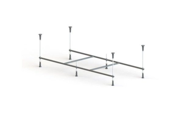 Bath frame AM.PM Gem W93A-150-070W-R 144x55x62 cm