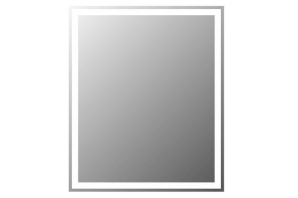 Illuminated mirror SPC-GRT-500-600-LED-BTN 50x60x3 cm