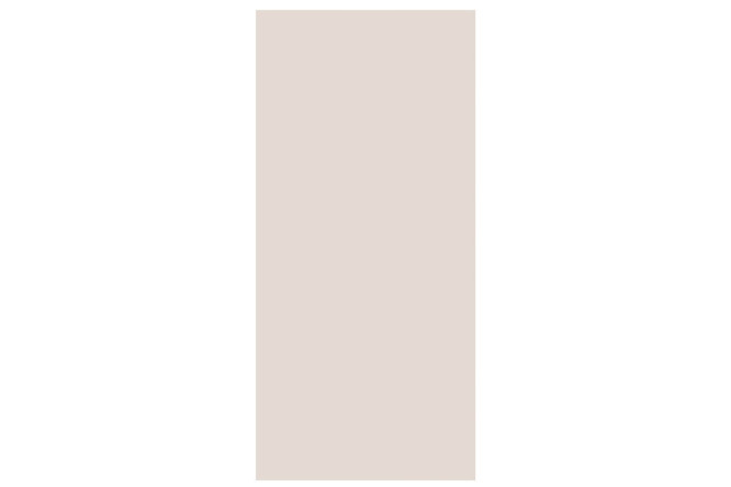 Demi cabinet front 44.6x95.6 cm, matte latte color