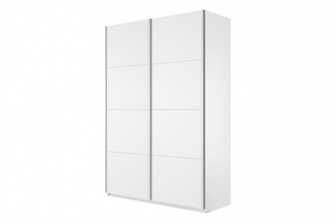 Sliding wardrobe 2-door Cors 120x230 cm, white snow