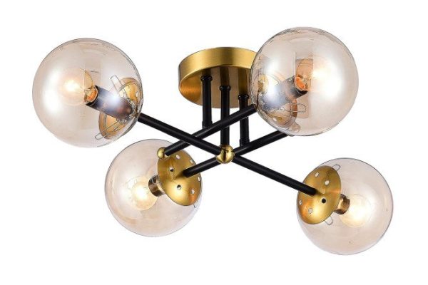 Chandelier CITILUX Pamela 12 sq.m., 48x18x48 cm, E14