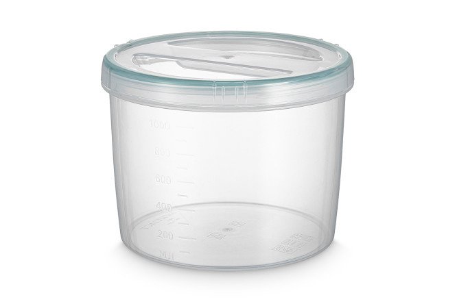 Jar with screw cap Hall Quick 14x11x14 cm, 1200 ml
