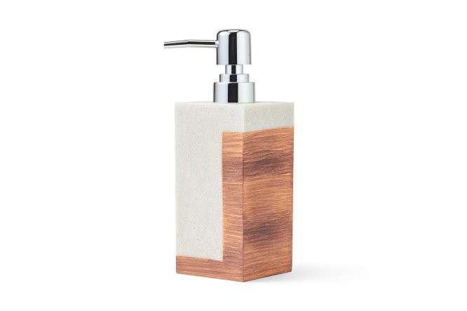 Liquid soap dispenser EVIO Capri 400 ml, Polyresin