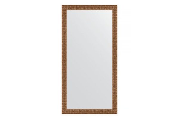 Wall mirror in a molding frame EVOFORM mosaic copper 71x151 cm
