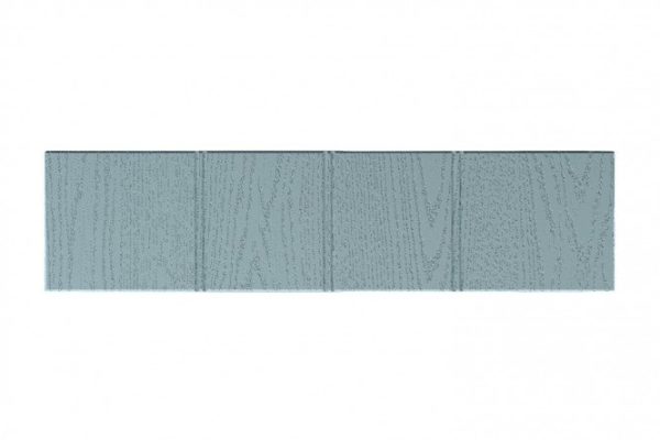 Front for a floor-mounted cabinet for an oven Michel, 44.6x10.8 cm, blue