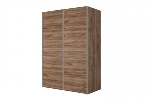 Sliding wardrobe 2-door Comet 160x240 cm kraft oak tobacco