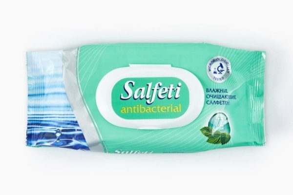 Universal wet wipes Salfeti