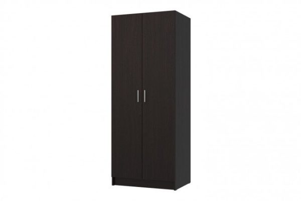 Wardrobe 2-door Loft 80x202x57.5 cm, wenge