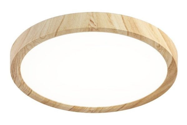 LED surface mounted lamp CITILUX Basic 9 sq.m, 23x2.5x23 cm, LED