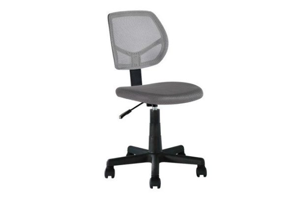 Armchair Lolo mesh ch.grey