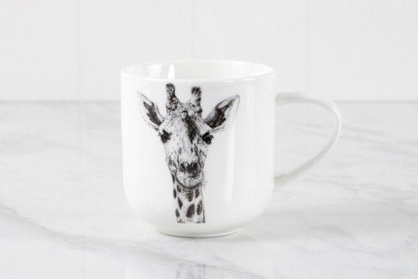 Giraffe mug 450 ml, Porcelain
