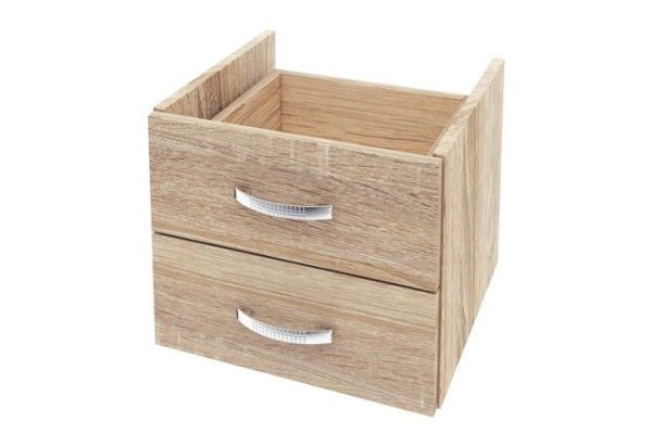 Set of drawers for the Liberty shelving unit, small, Sonoma oak