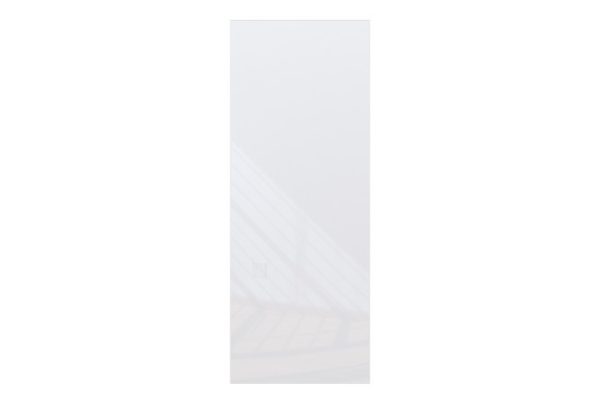 Top facade of the City cabinet cabinet 59.6x131.6 cm, white gloss color