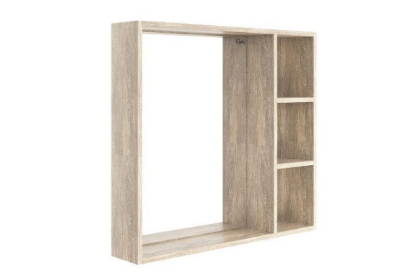 Mirror cabinet ONIKA Timber 70 207045, universal 70x70x14 cm, Universal