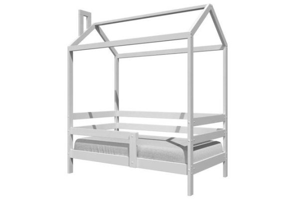 Bed Sky 80x160 cm color white antique