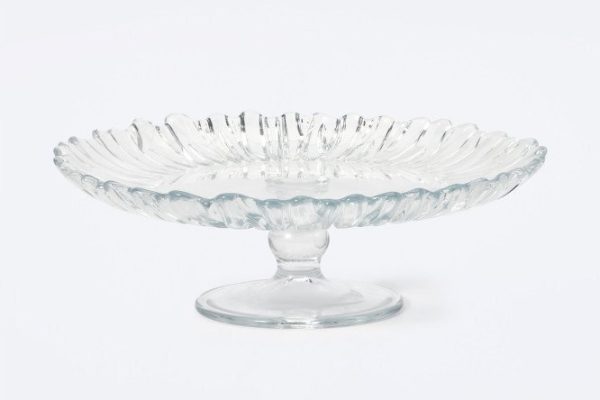 Dish with foot 20.5 cm Pasabahce Aurora Glass