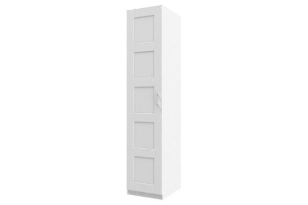 Wardrobe 1-door Oscar Bergen 50x236 cm white