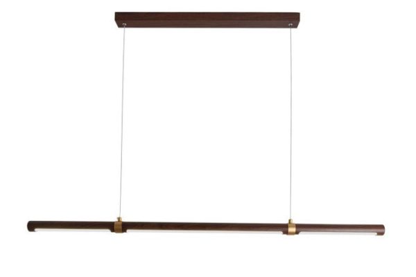 LED pendant chandelier FAVOURITE Cuero 13 sq.m., LED, 120 cm