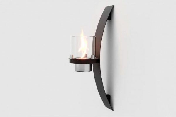 Wall-mounted biofireplace LUX FIRE Olympus D